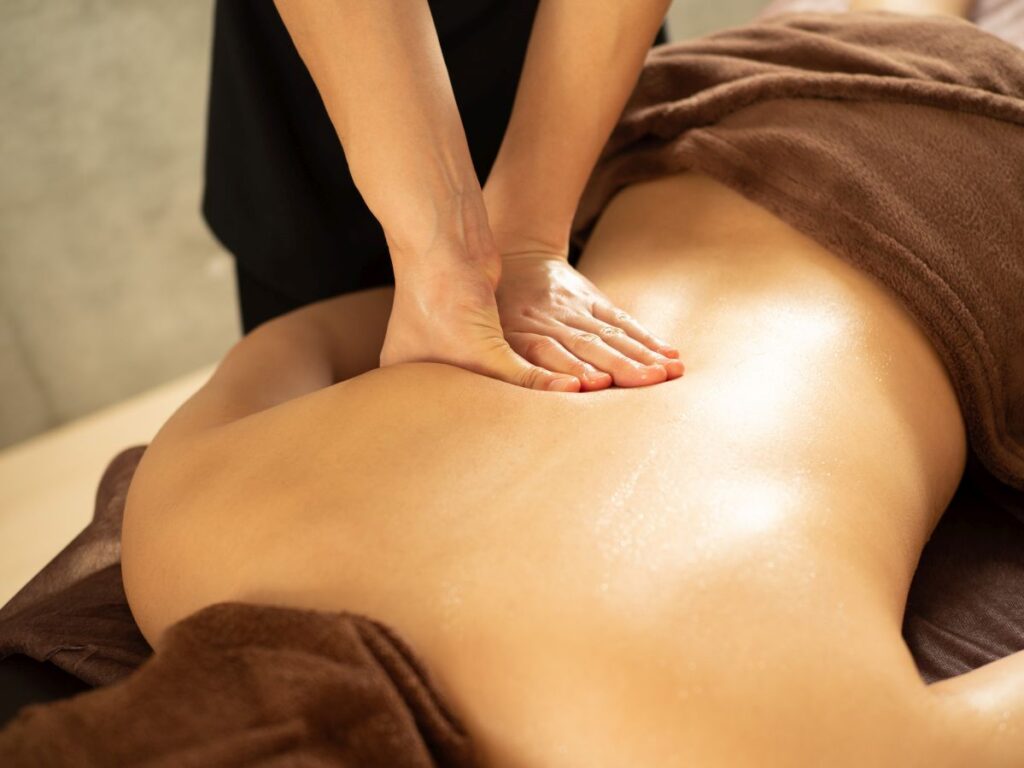masaz plecow
